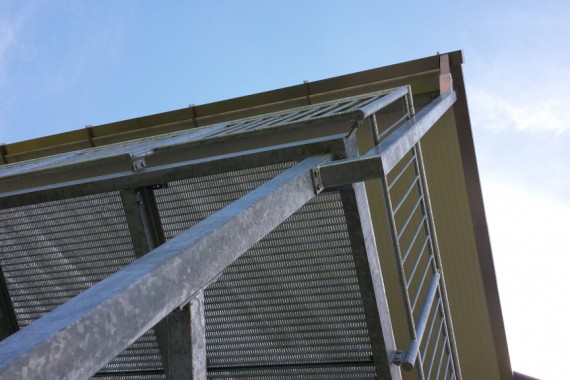 Gitterrost als Bodenbelag